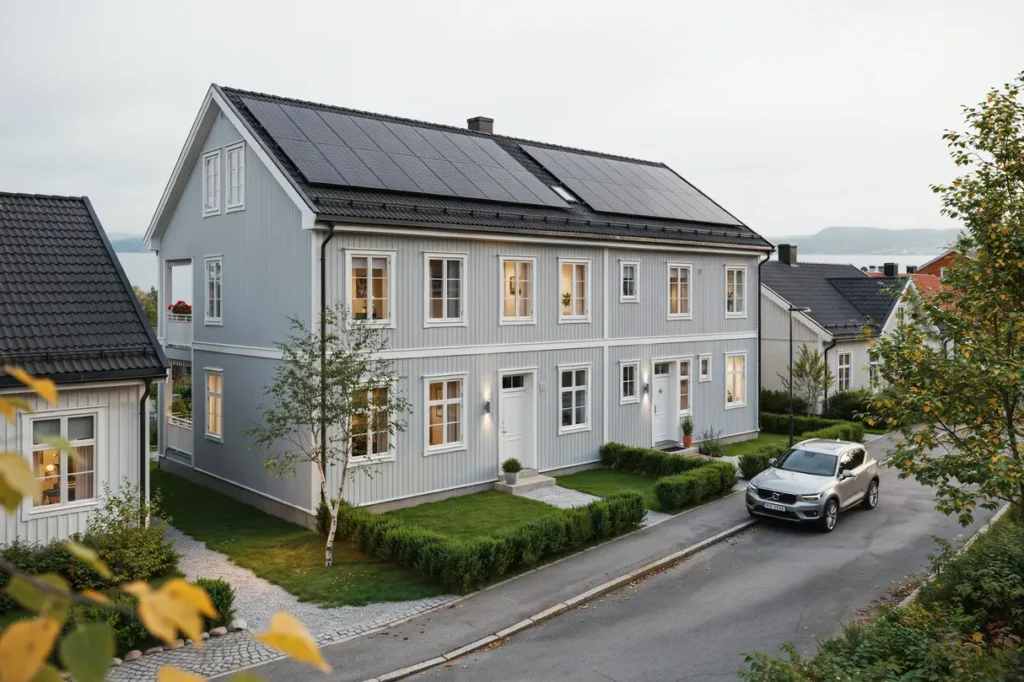 installation av solceller p radhus i stocksund danderyd